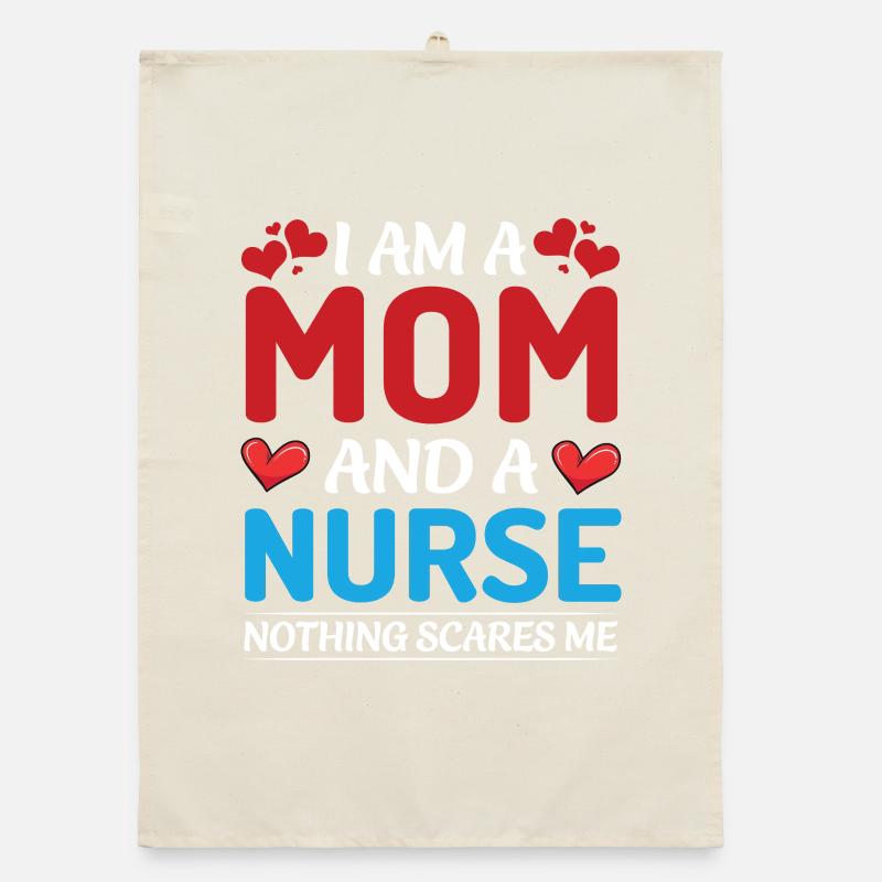 Conception de maman et d’aidant Torchon bio