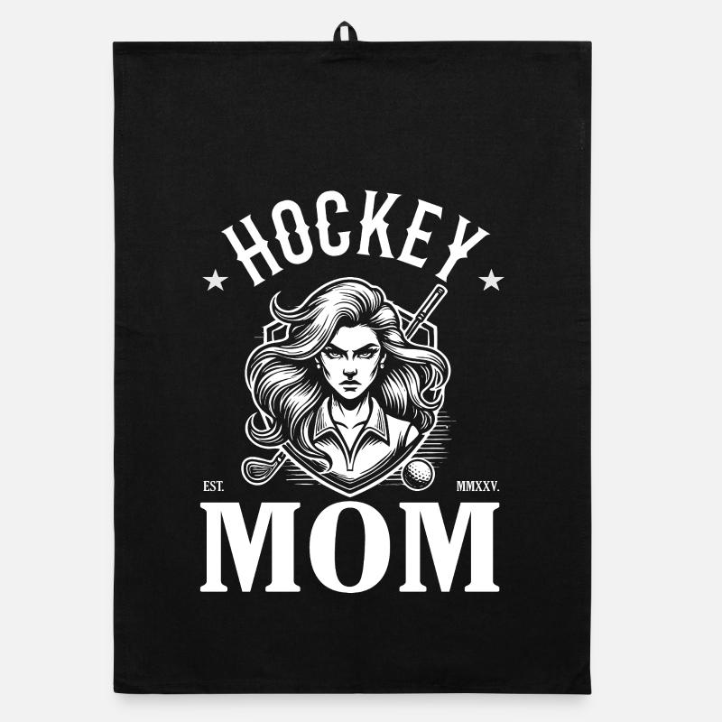 Hockey Mom Design – Stolz & Teamgeist Organic Geschirrtuch