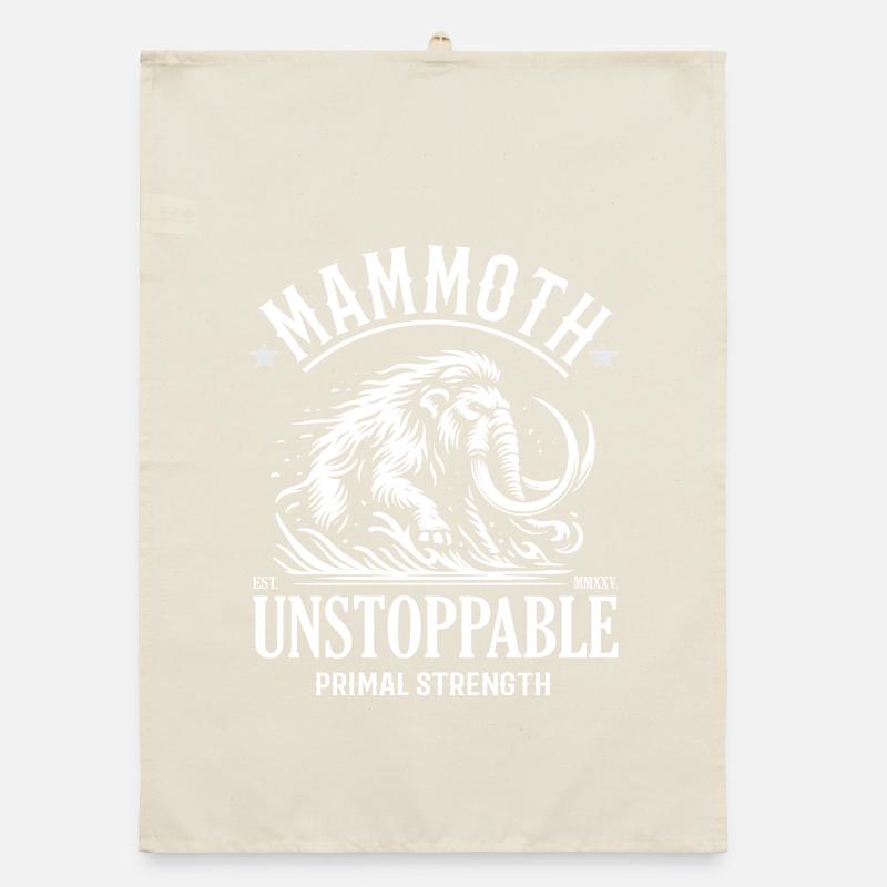 Mammoth Design – Primal Strength Organic dish towel
