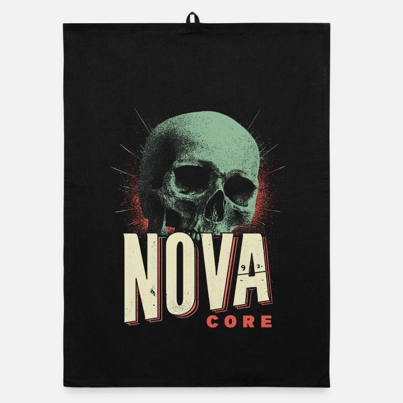 Nova Core Schädel Organic Geschirrtuch