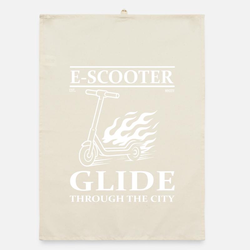 Conception de scooters électriques - Roulez dans le futur Torchon bio