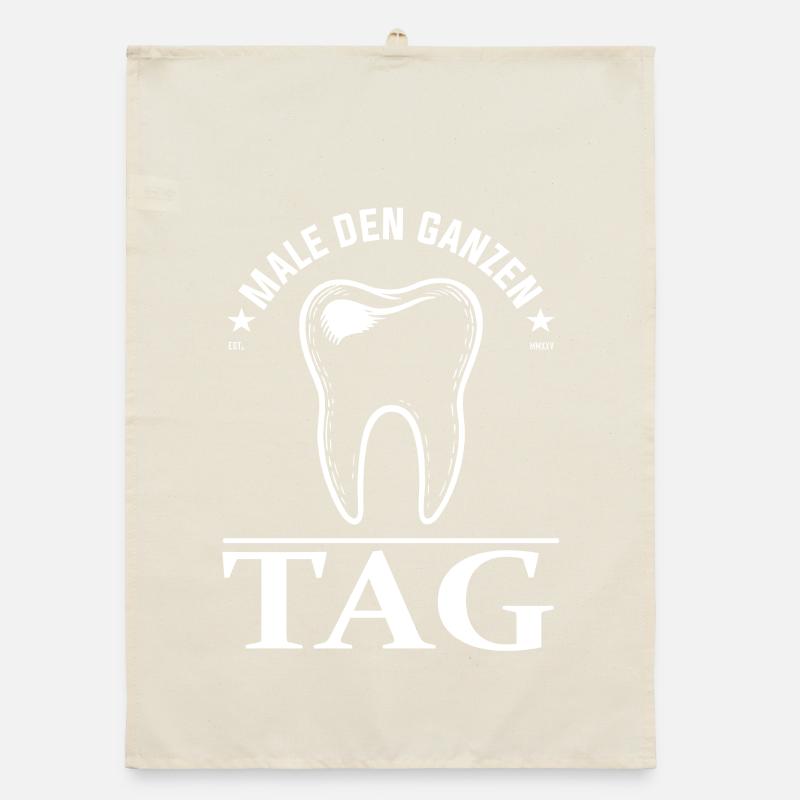 Molar Design – Paint All Day Organic dish towel