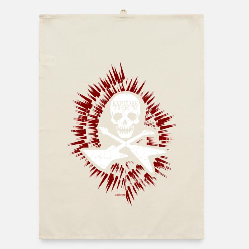 Explore the V Organic Geschirrtuch