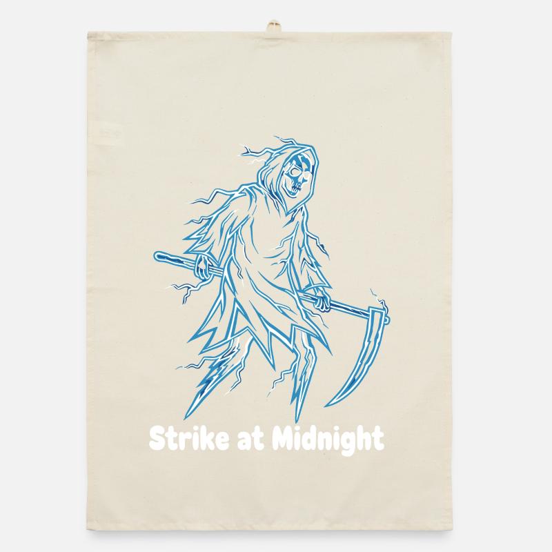 Néon du Squelette de Minuit Torchon bio