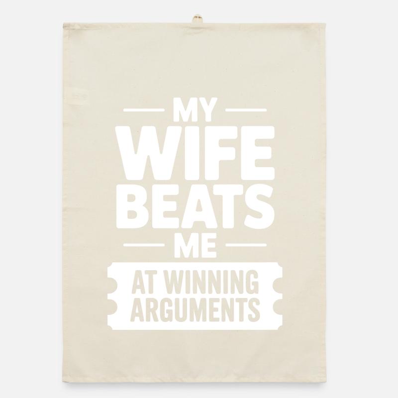 Witty Rivalry: Winning Arguments Organic dish towel