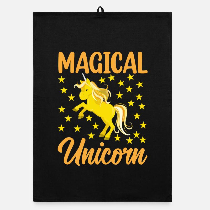 Magical Unicorn Organic Geschirrtuch