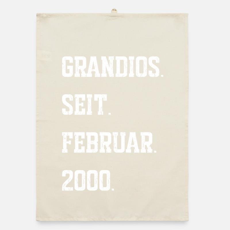 Anniversaire février 2000 Torchon bio