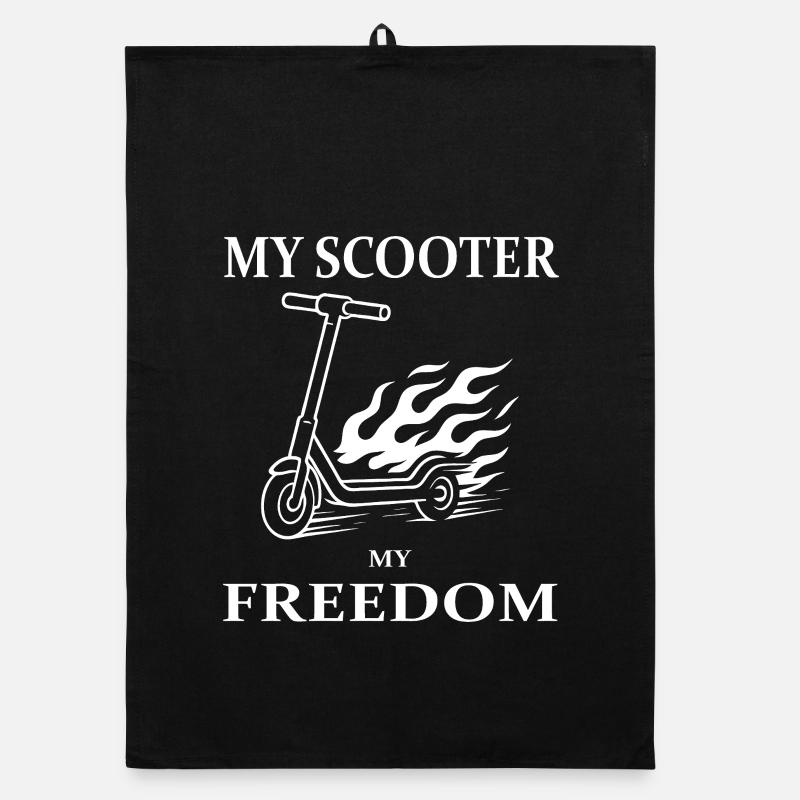 Mon scooter Mon design de trottinette électrique Freedom Torchon bio