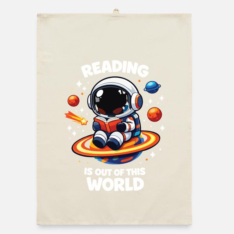 La lecture, c’est hors de ce monde Torchon bio