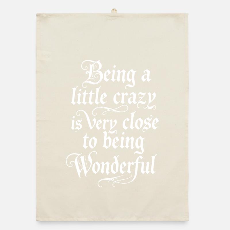 Small madness, big miracle Organic dish towel