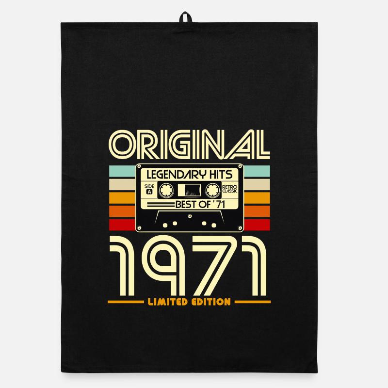 Original 1971 Édition Limitée Torchon bio