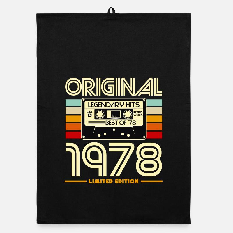 Original 1978 Cassette Retro Limitee Torchon bio