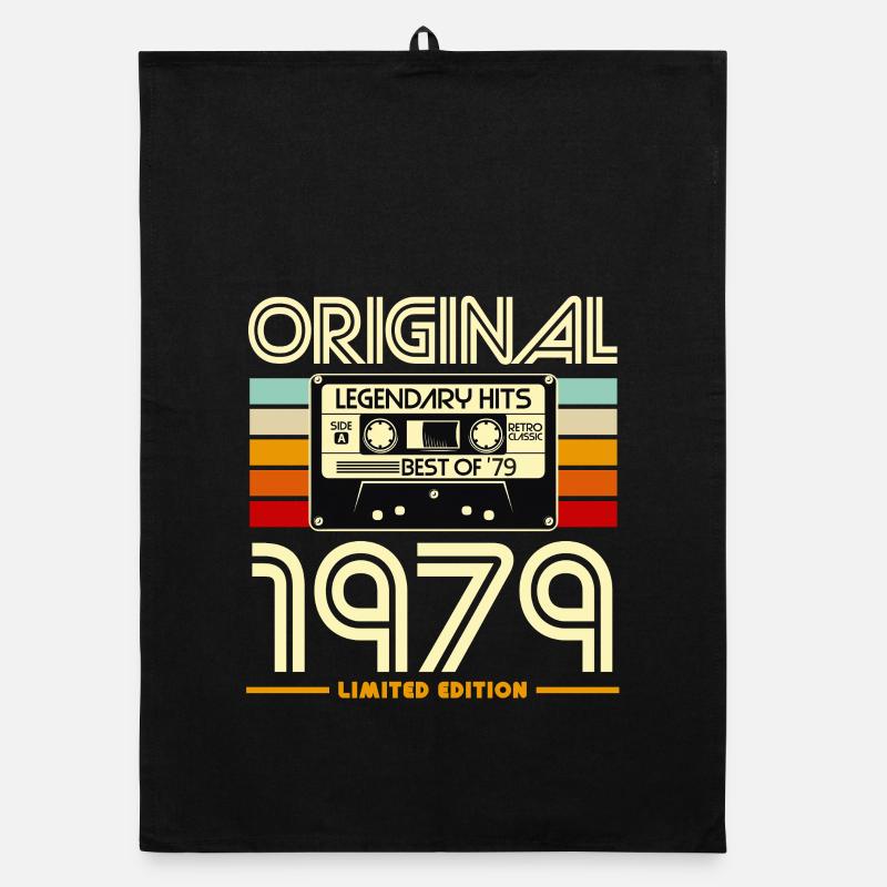 Originale Limited Edition von 1979 Organic Geschirrtuch