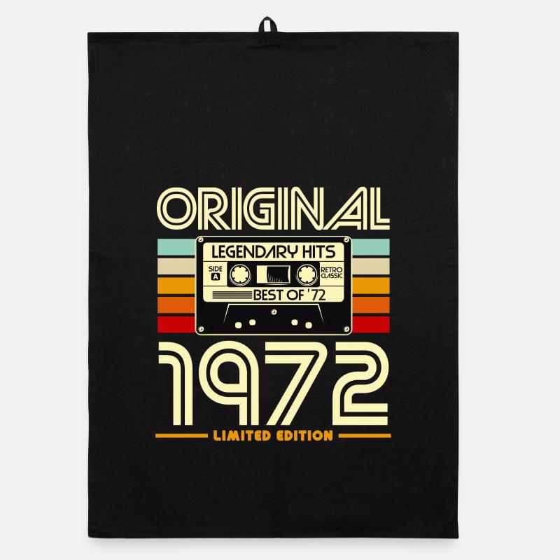 Cassette Originale 1972 Rétro Torchon bio
