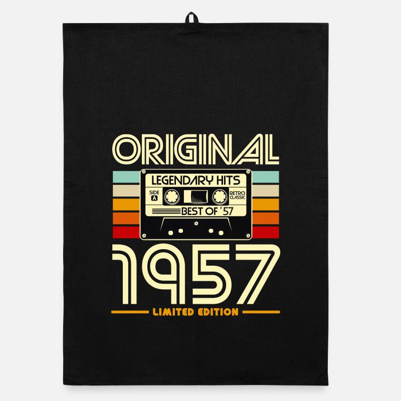 Originale limitierte Ausgabe von 1957 Organic Geschirrtuch