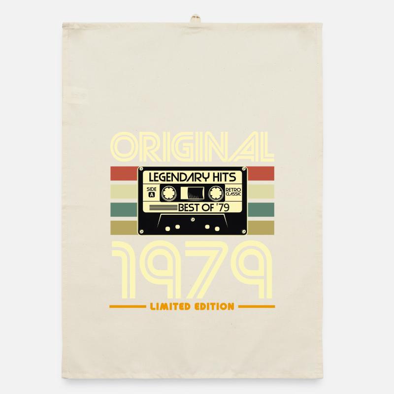Original 1979 Retro Legends Organic dish towel