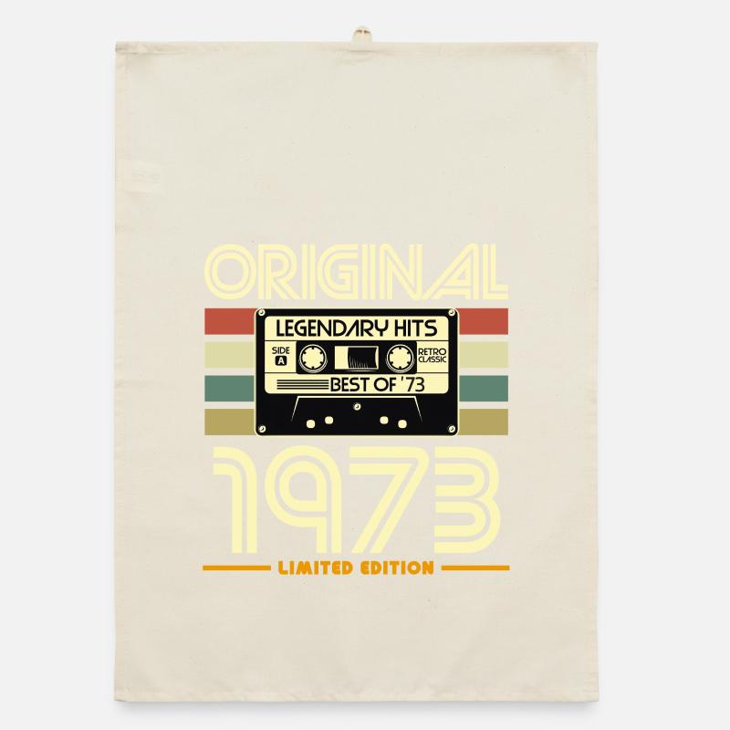 Original 1973 Cassette Retro Torchon bio