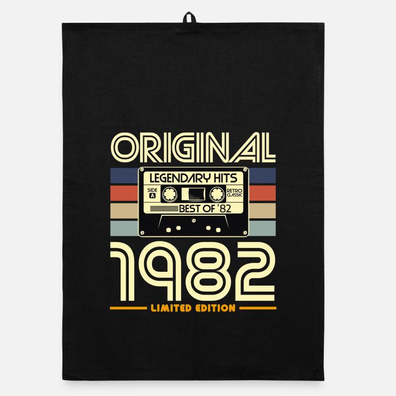 Originale limitierte Edition von 1982 Organic Geschirrtuch
