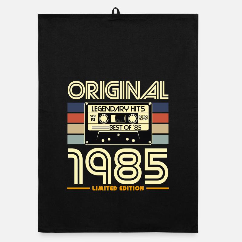Original 1985 Cassette Retro Limité Torchon bio