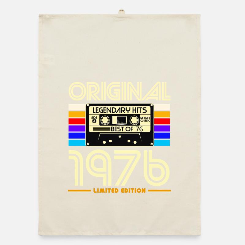 Original 1976 Cassette Retro Édition Torchon bio