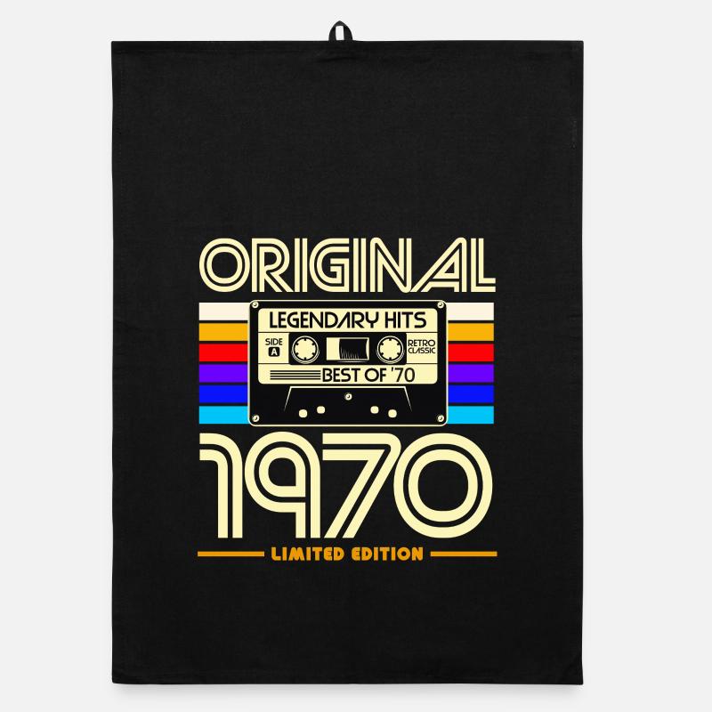 Original 1970 Cassette Retro Édition Torchon bio