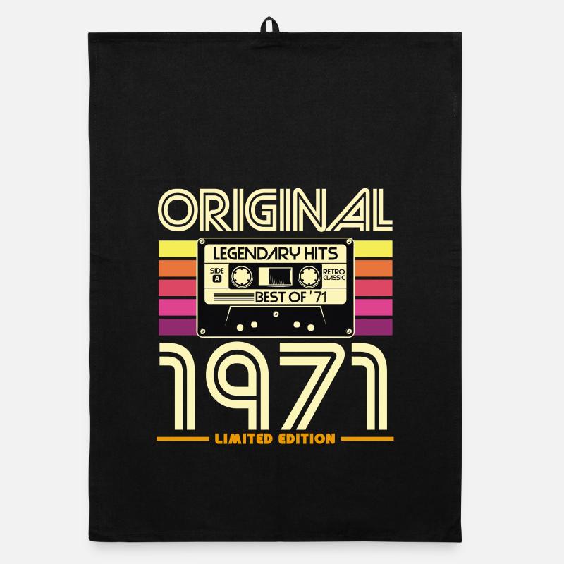 Cassette rétro 1971 Édition limitée Torchon bio