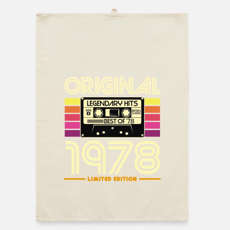 Cassette Retro 1978 Edition Torchon bio