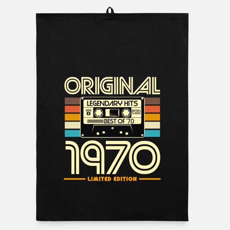 Original 1970 Édition Limitée Torchon bio