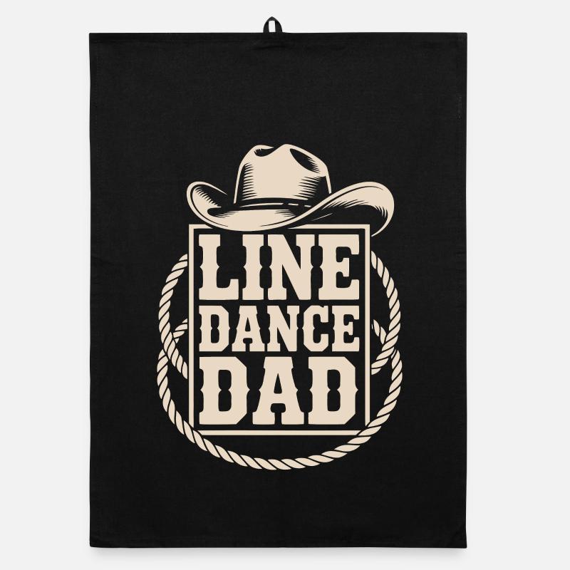 Père de la danse en ligne Torchon bio