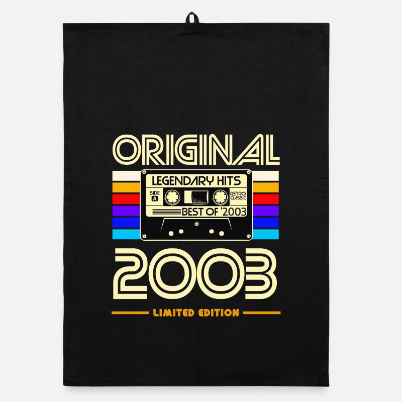 Originale limitierte Kassette von 2003 Organic Geschirrtuch