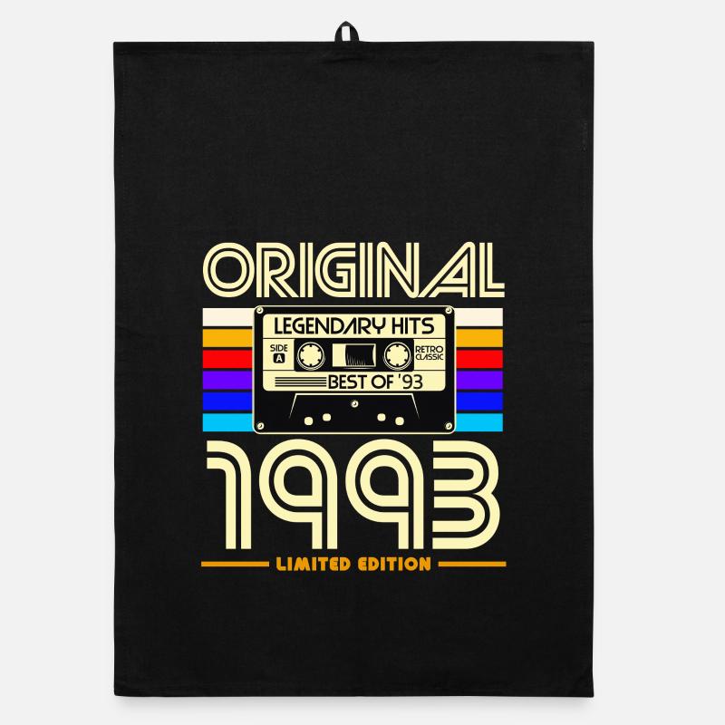 Originale limitierte Ausgabe von 1993 Organic Geschirrtuch