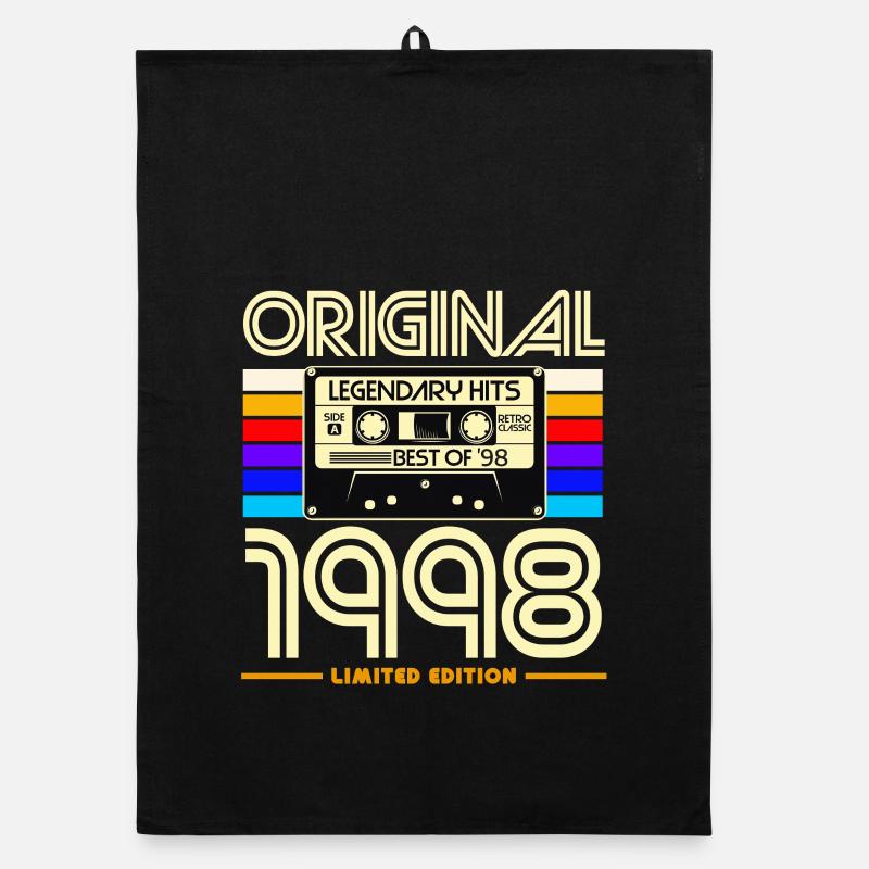 Legendary Cassette 1998 Limited Edition Organic Geschirrtuch