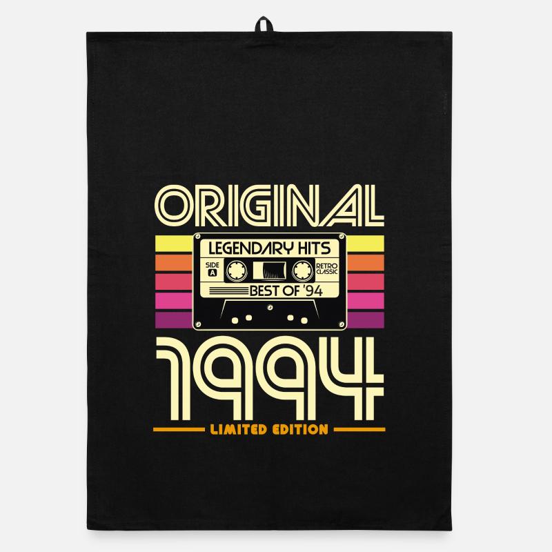 Original 1994 Cassette Retro Édition limitée Torchon bio