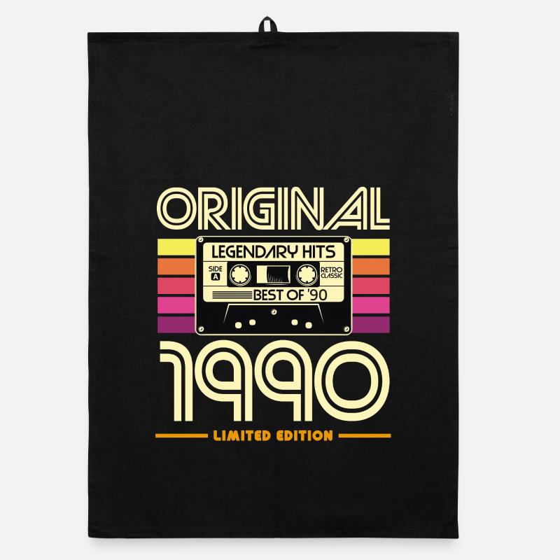 Original 1990 Cassette Rétro Torchon bio