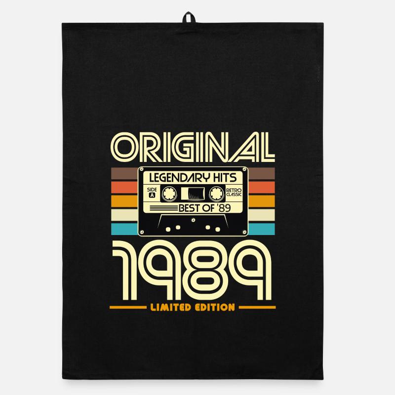 Original 1989 Cassette Edition Limité Torchon bio