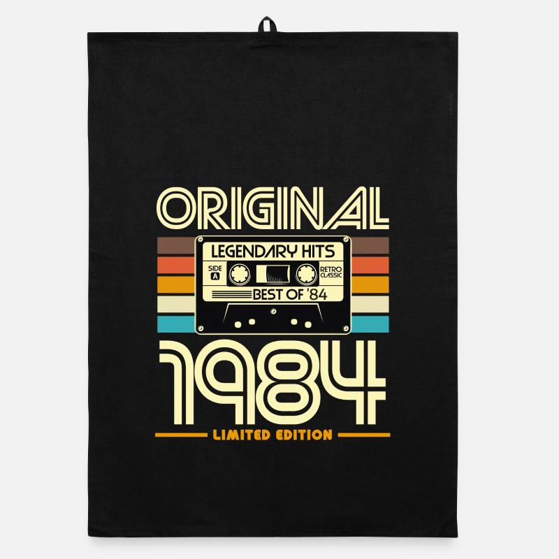 Original 1984 Édition Limité Cassette Torchon bio