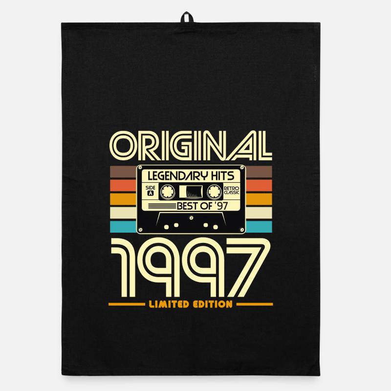 Originale limitierte Kassette von 1997 Organic Geschirrtuch