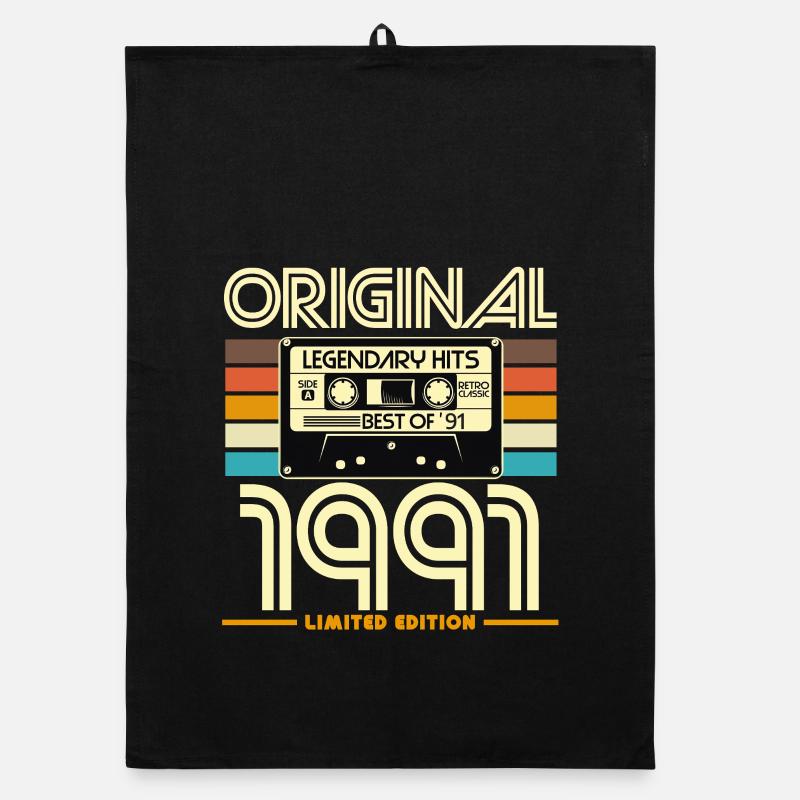 Original 1991 Édition Limitée Cassette Torchon bio