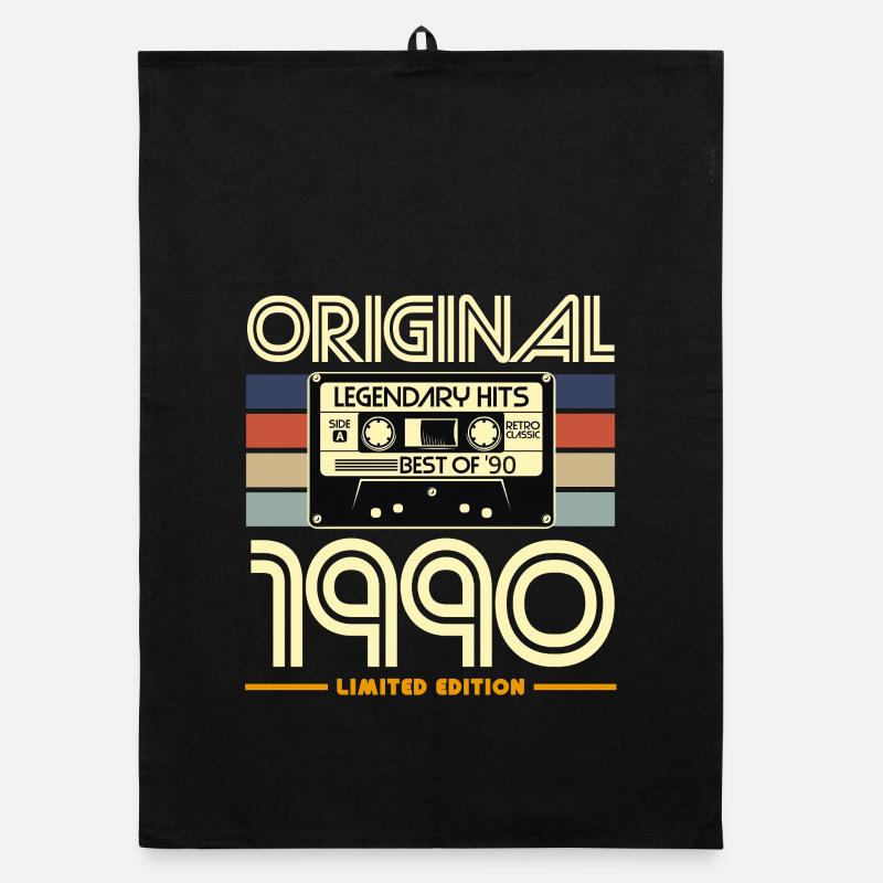 Original 1990 Heritage Cassette Organic dish towel