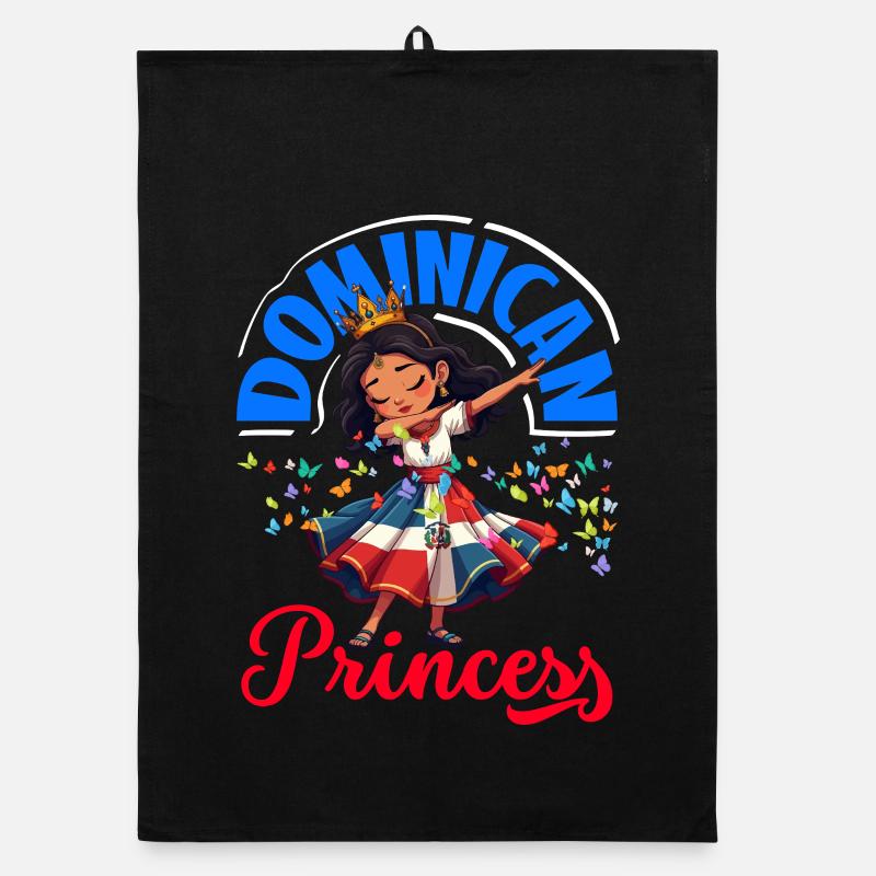 Drapeau de la République dominicaine Dom Rep Pride Torchon bio