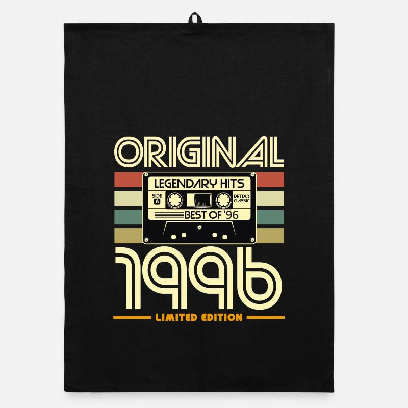 Originale Nostalgia-Kassette von 1996 Organic Geschirrtuch