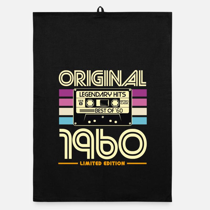 Original 1960 Cassette Retro Torchon bio