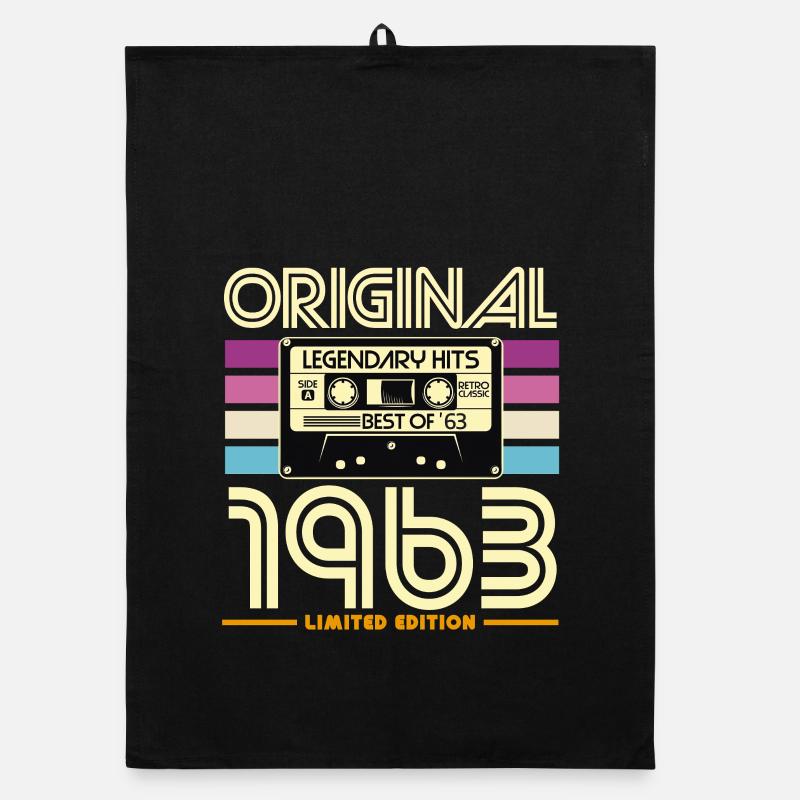 Limitierte Kassette von 1963 Organic Geschirrtuch