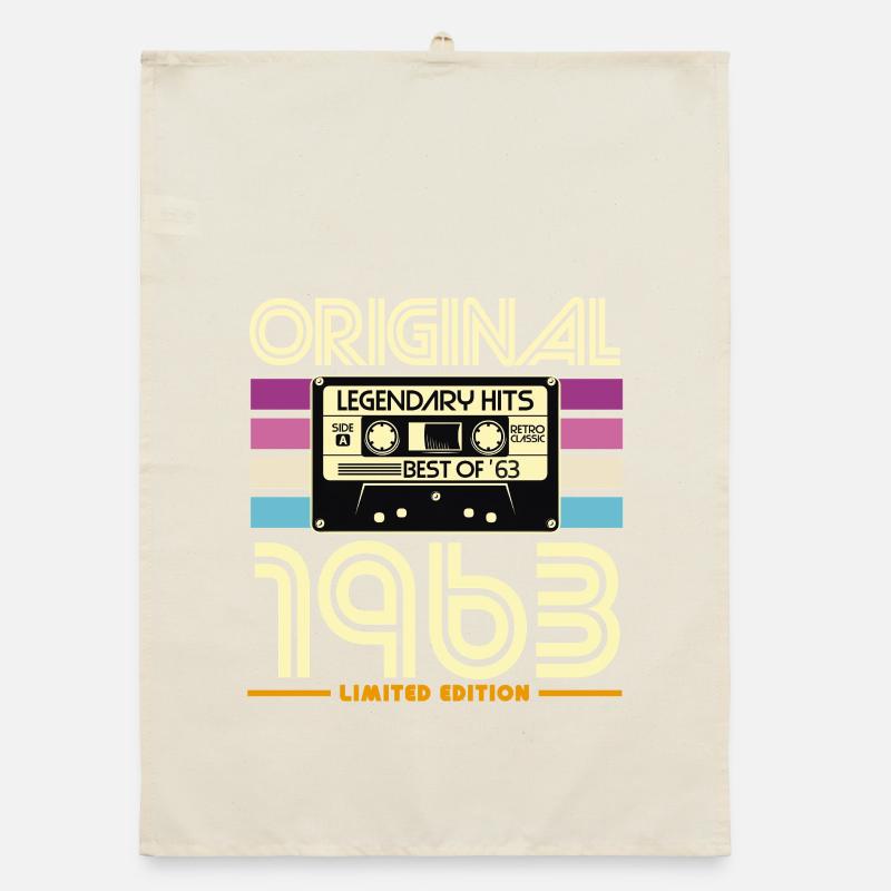 Limitierte Kassette von 1963 Organic Geschirrtuch