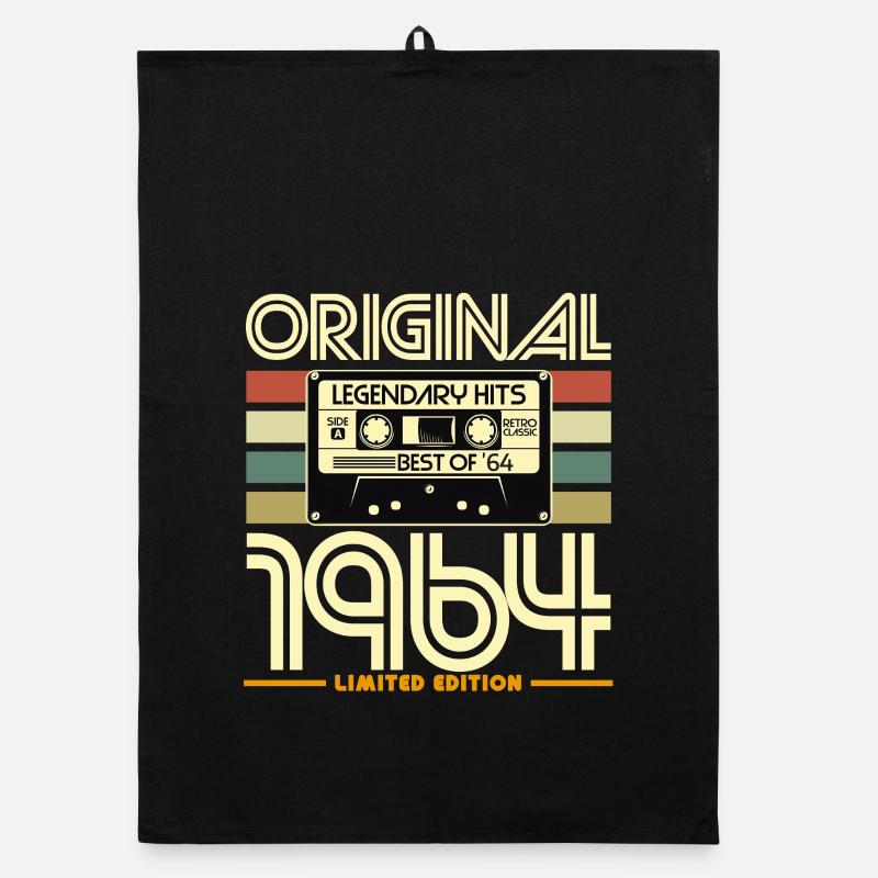 Original 1964 Cassette Retro Tee Torchon bio