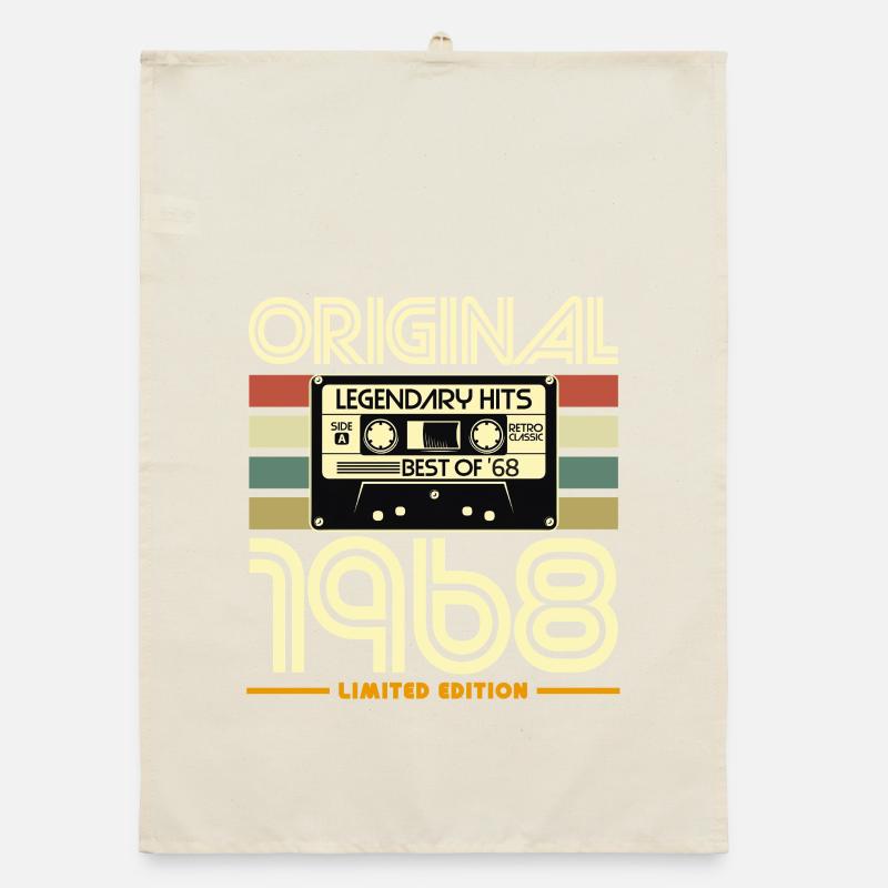 Original 1968 Cassette Retro Édition Torchon bio
