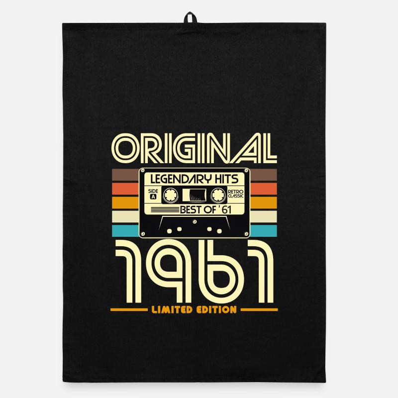 Original 1961 Cassette Retro Édition Torchon bio