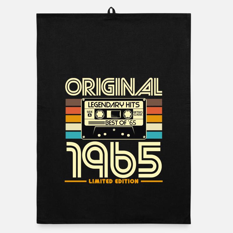 Originale limitierte Kassette von 1965 Organic Geschirrtuch