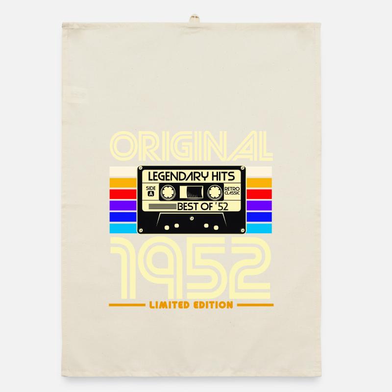 Original 1952 Retro Cassette Torchon bio