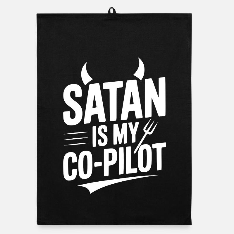 Satan est mon copilote Torchon bio
